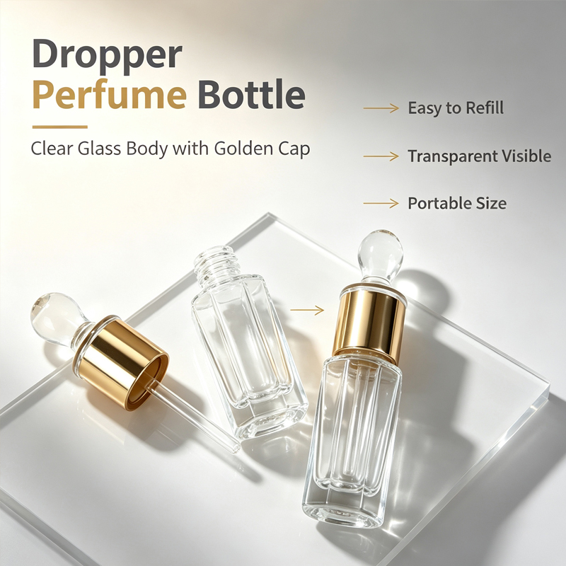 Perfume Fragrance Story - 12ml Glass Dropper Bottle Essential Oil