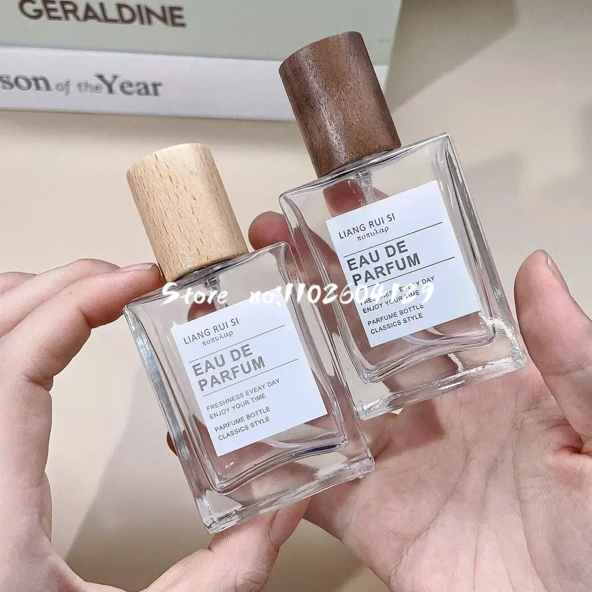 Perfume Decant Sample - 10pcs/lot 30/50ml Perfume Bottled Portable Square