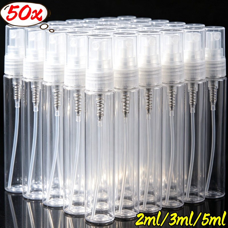 Perfume Fragrance Difference - 50/10x Mini Perfume Spray Bottle Portable