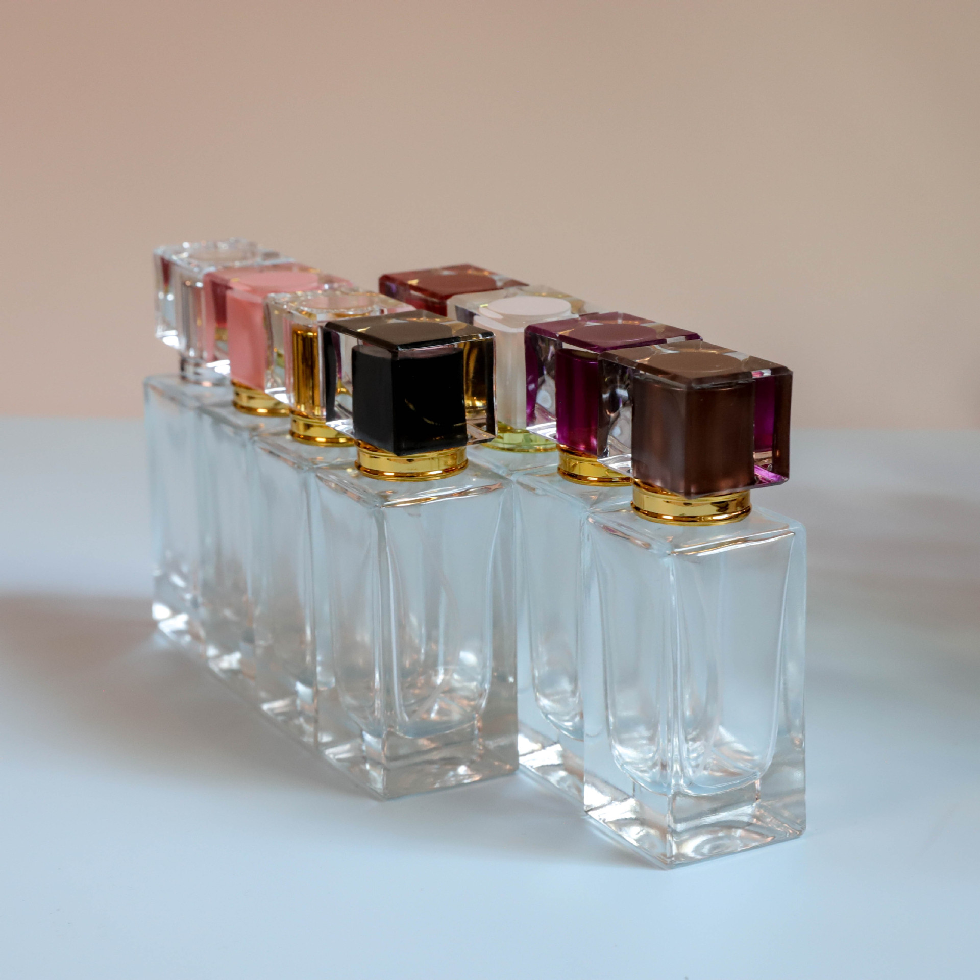 Perfume Fragrance Story - Premium Refillable Perfume Bottle Glass Transparent
