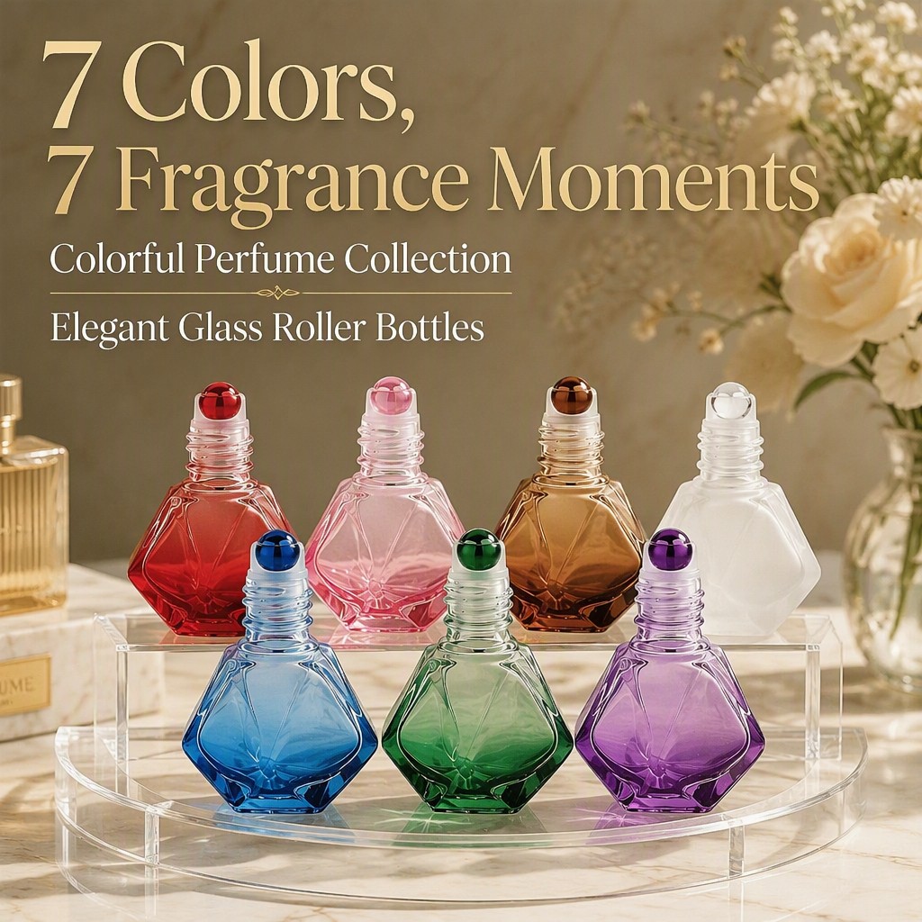 7ml Empty Diamond-Shaped Color - Perfume Fragrance Story 评论和价格