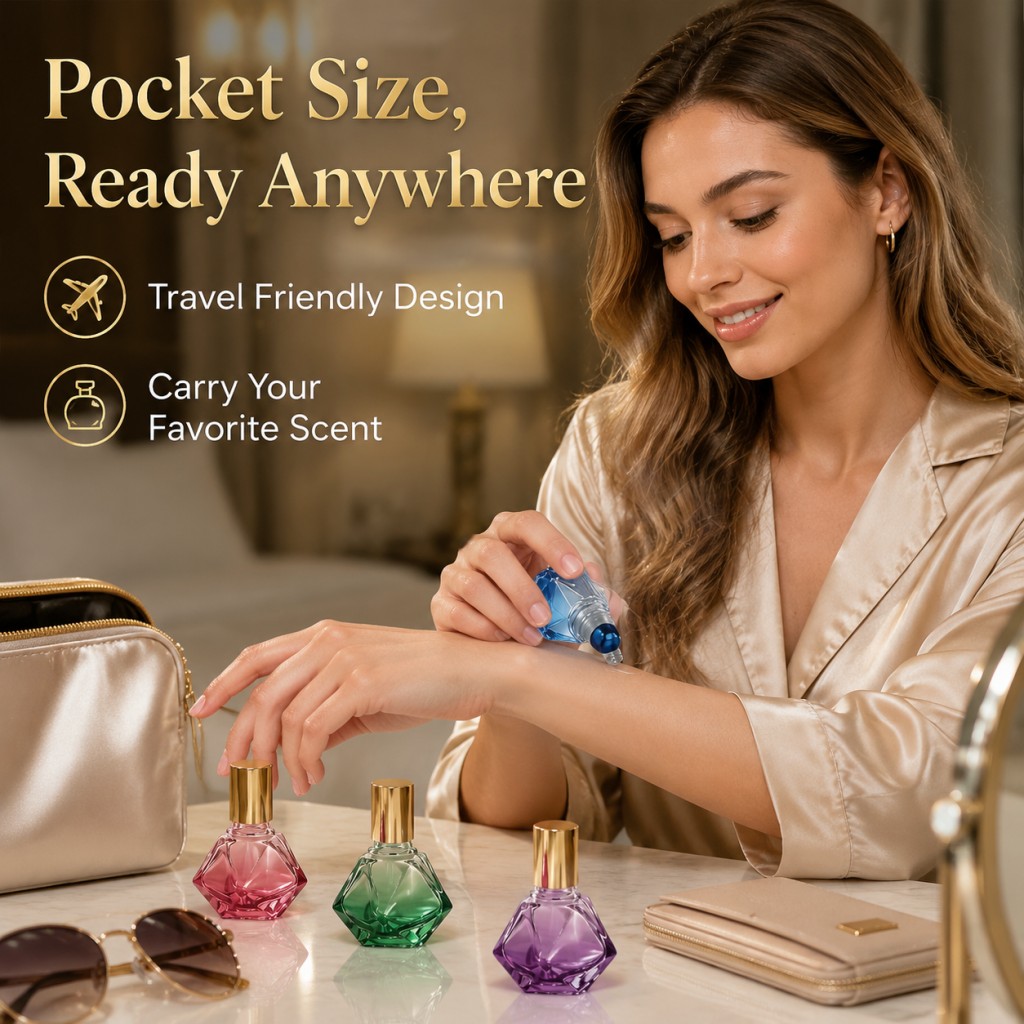 7ml Empty Diamond-Shaped Color - Perfume Fragrance Story 评论和价格