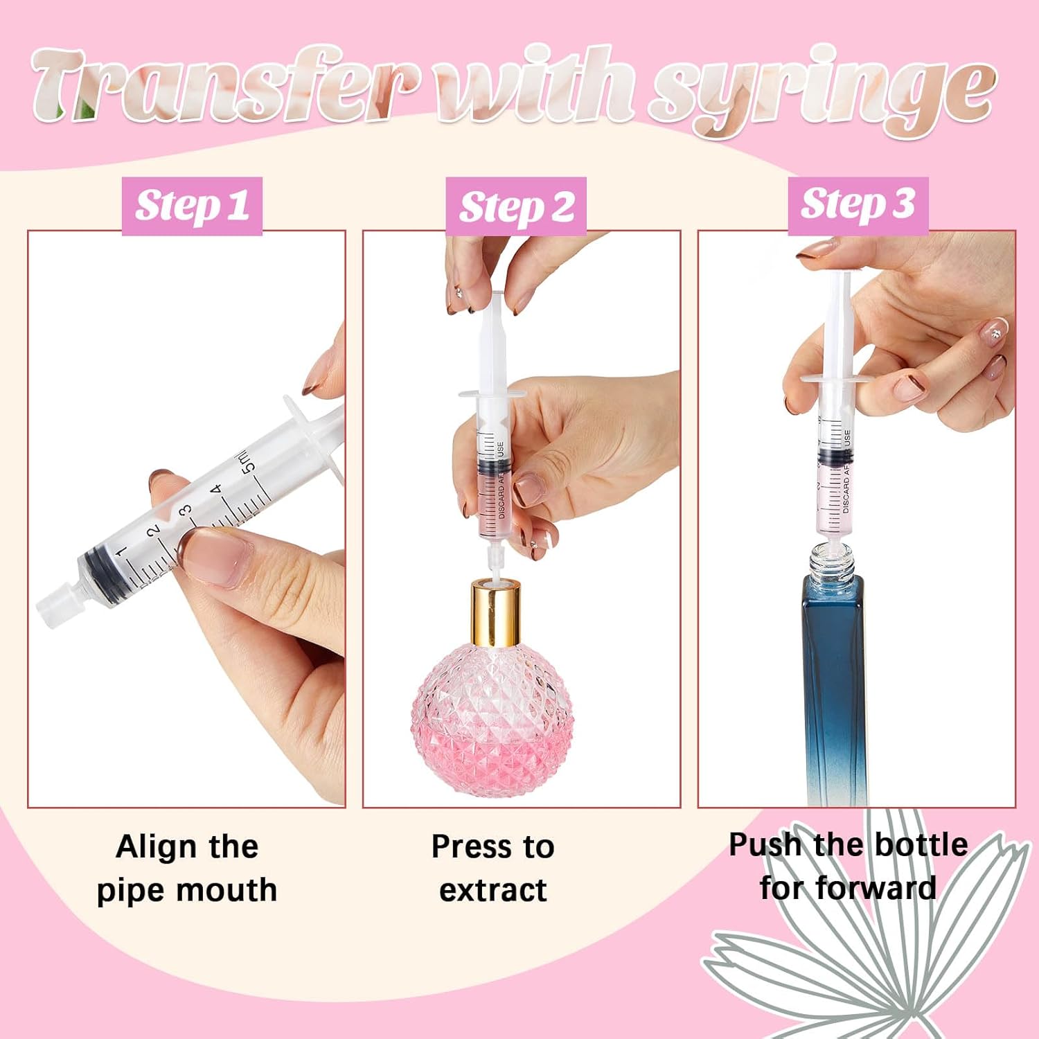 25/50PCS  perfume refill pump  - Perfume Quotes 评论和价格