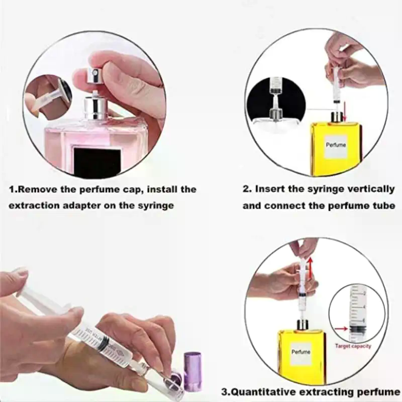 1/3Pcs Syringe Plastic Perfume - Perfume Quotes 评论和价格