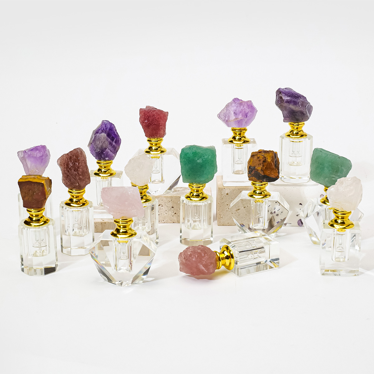 1PC Natural Amethyst Crystal C - Perfume Quotes 评论和价格