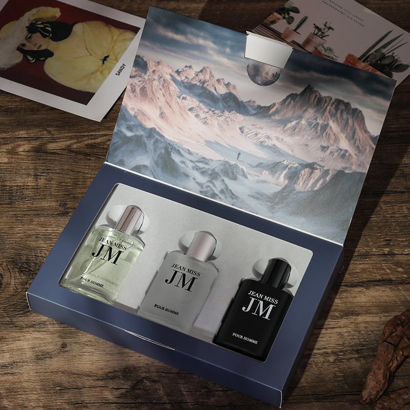 3 Pcs Men Eau de Toilette Colo - Perfume Fragrance Kit 评论和价格