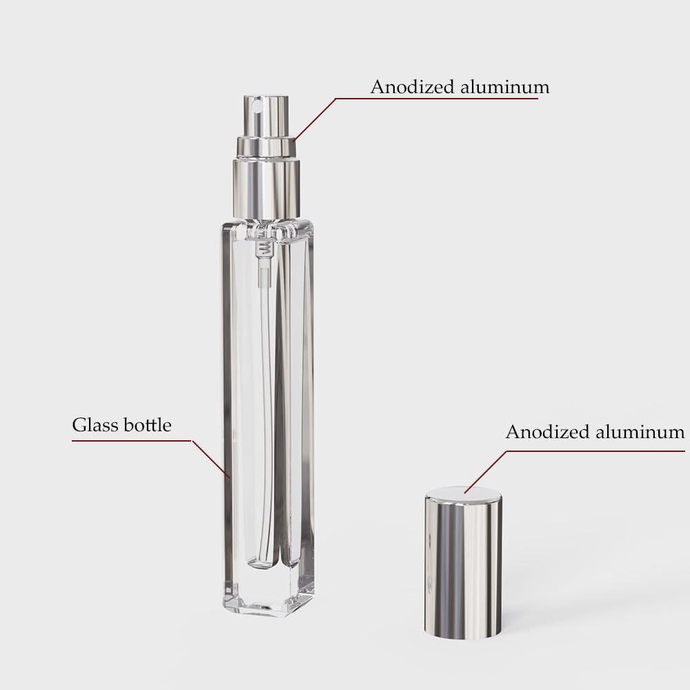 5-Piece Cologne Atomizer Empty - Perfume Fragrance Difference 评论和价格