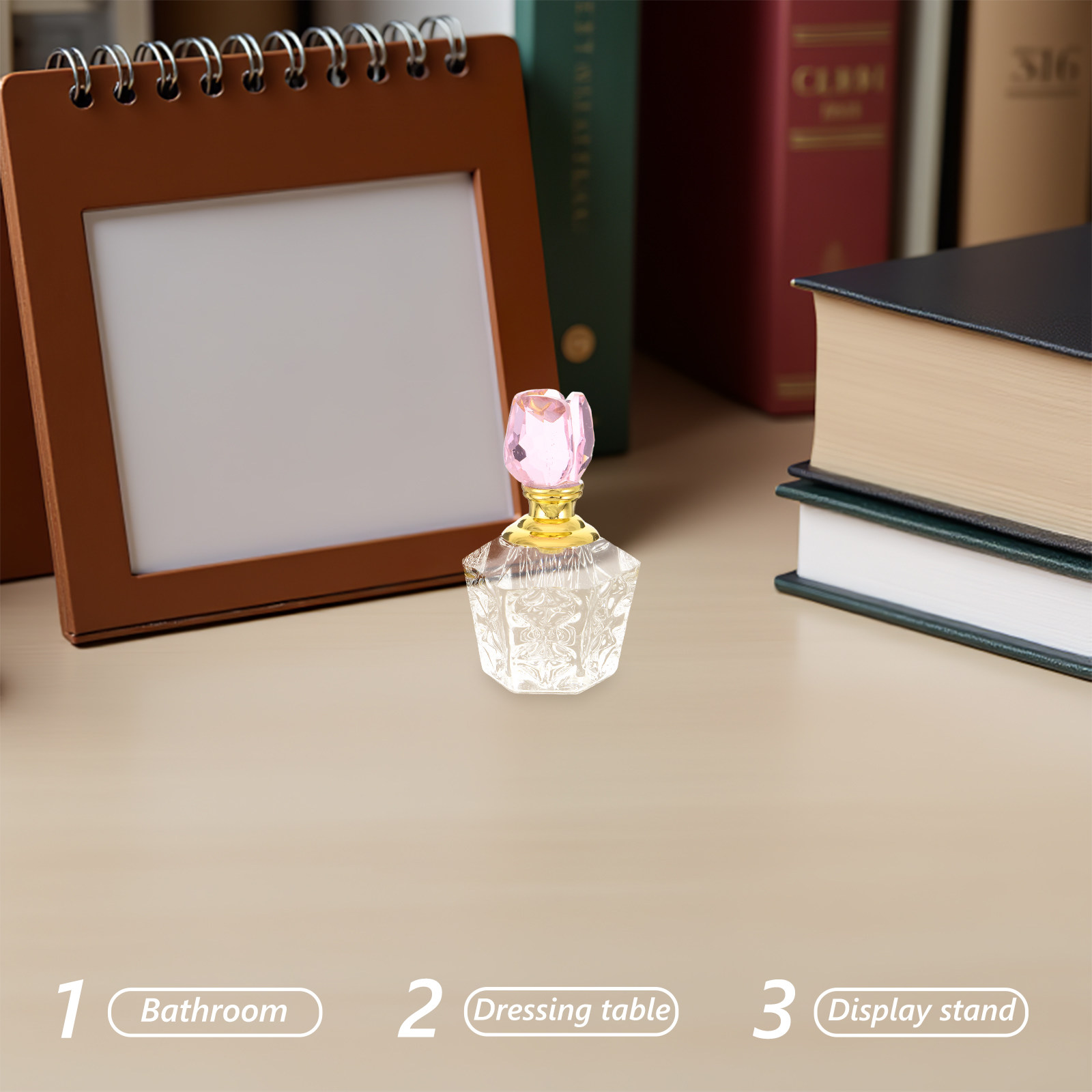 Refillable Crystal Perfume Bot - Perfume Fragrance Rose 评论和价格