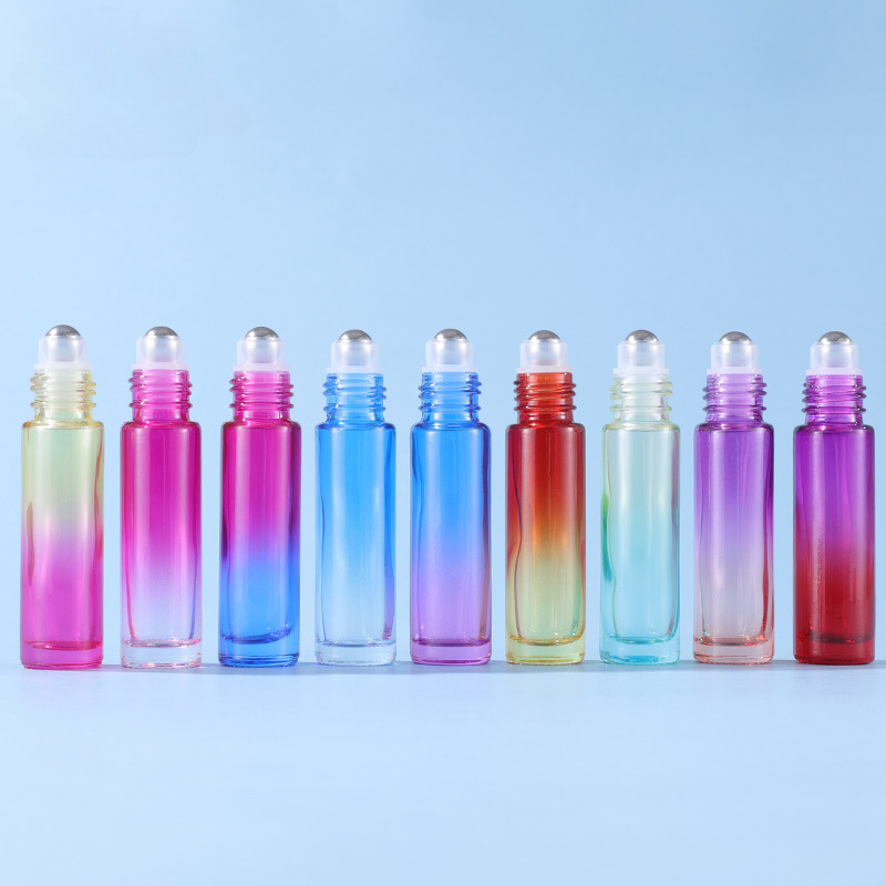 10Pcs 10ml Gradient Color Glas - Perfume Fragrance Kit 评论和价格