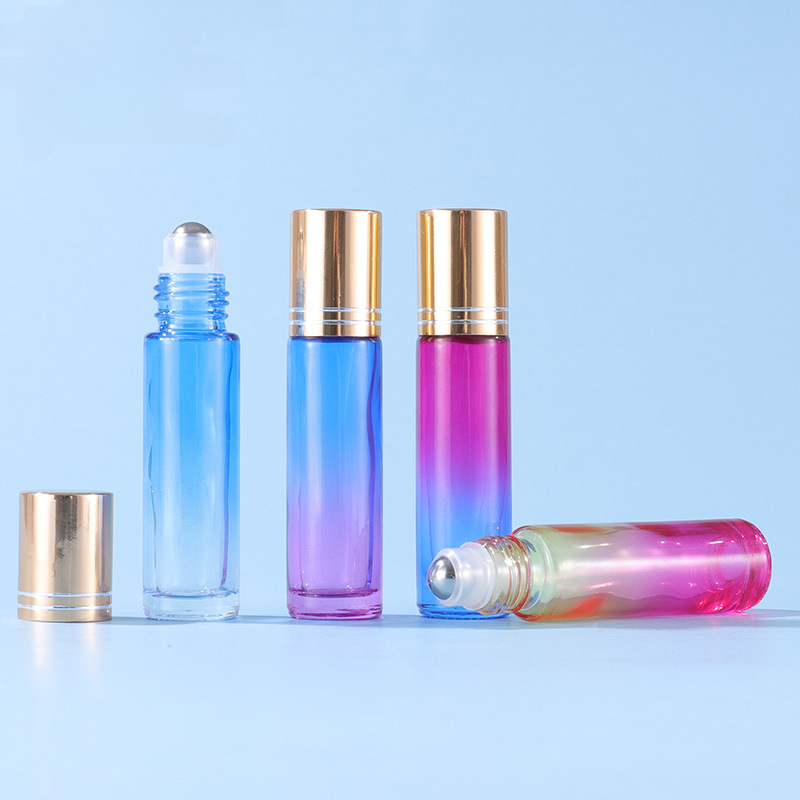 10Pcs 10ml Gradient Color Glas - Perfume Fragrance Kit 评论和价格