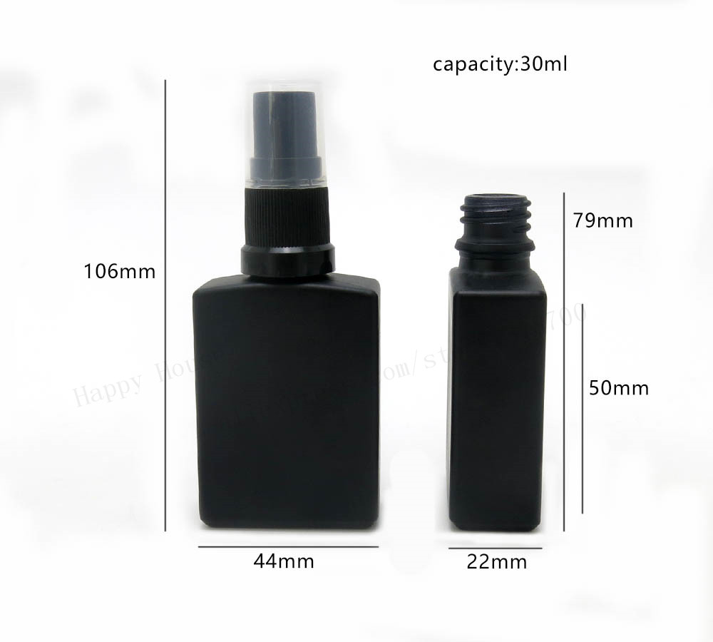 12 x 30ml Frost black  Square  - Perfume X 评论和价格