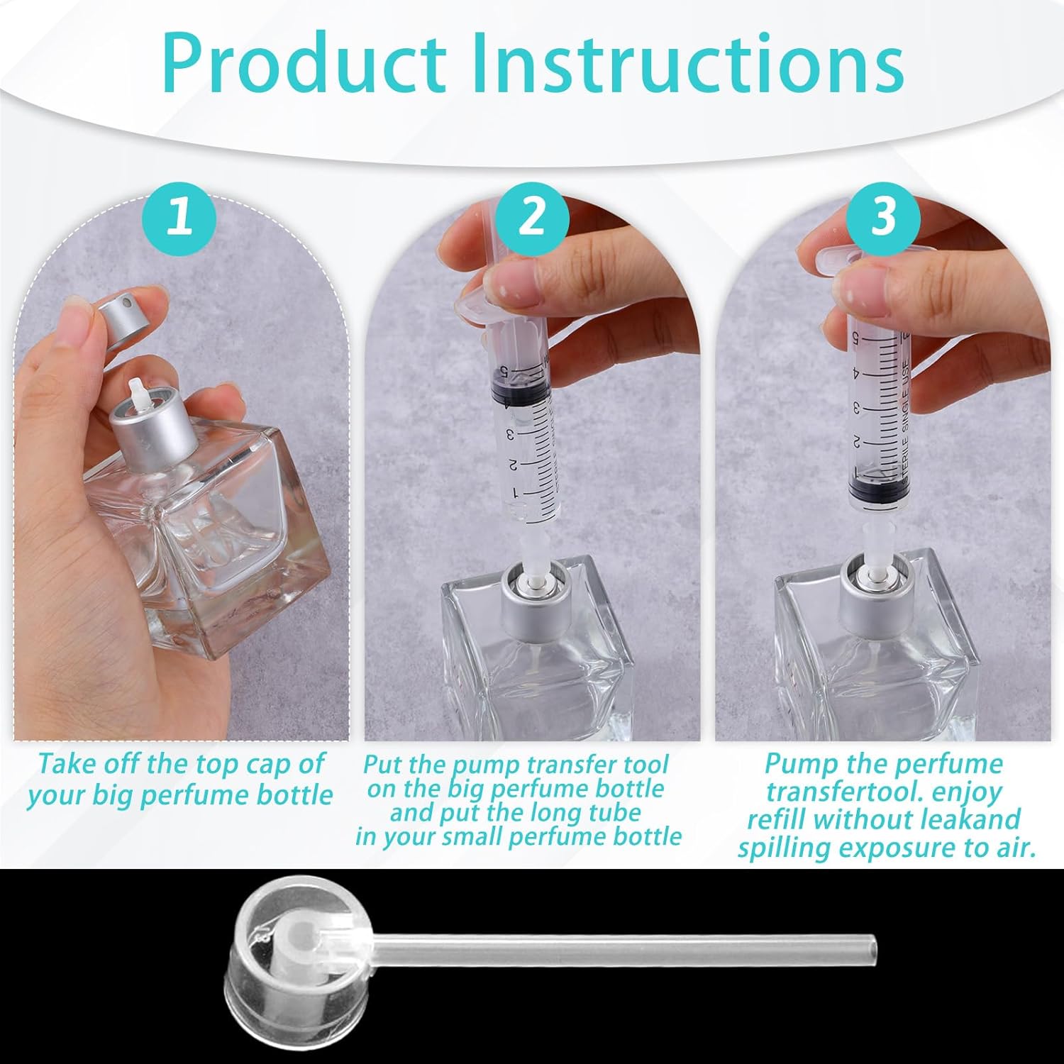 40Pcs/8Pcs Perfume Refill Pump - Perfume Decant Sample 评论和价格