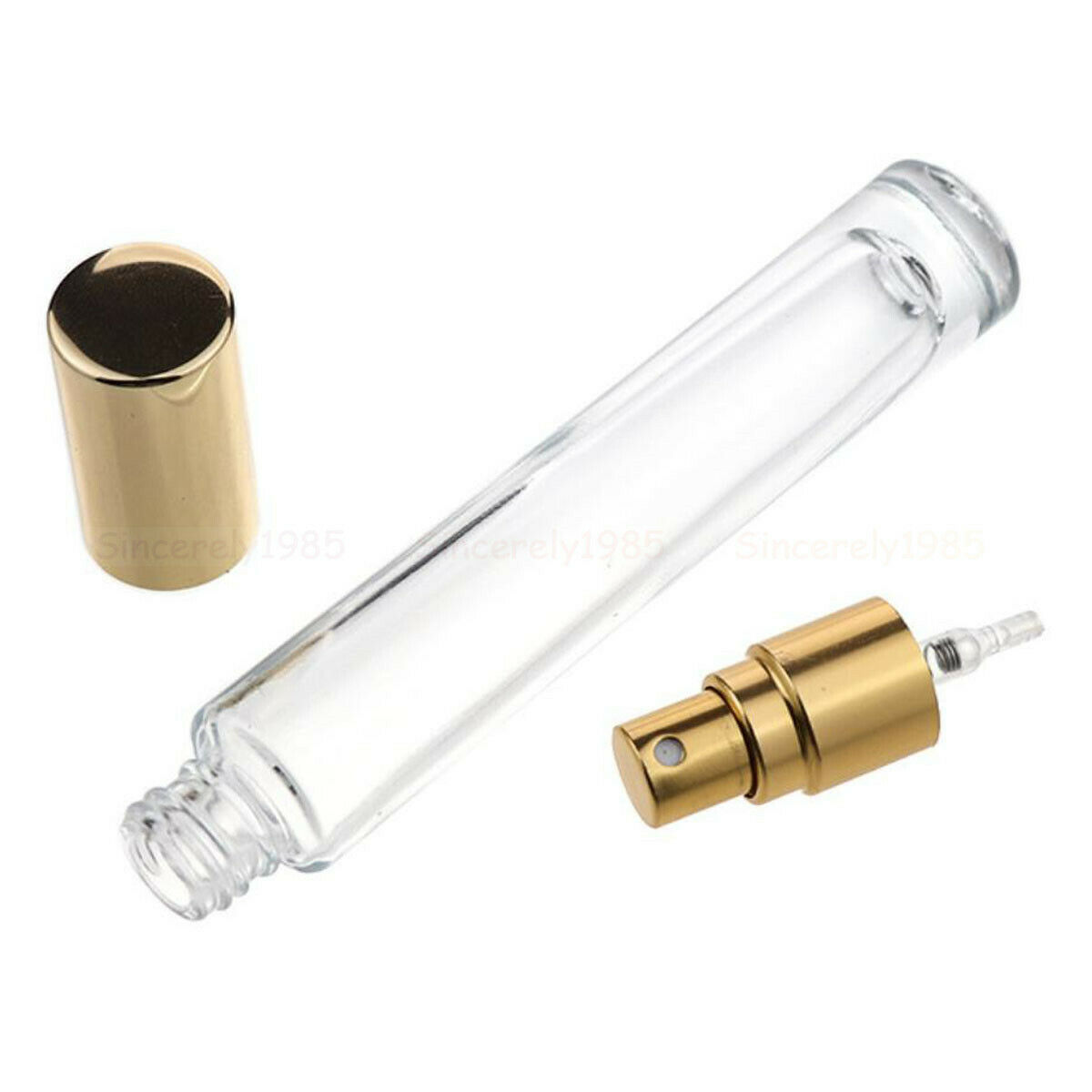 3X 10X 10ML Clear Round Thick  - Perfume Fragrance Difference 评论和价格
