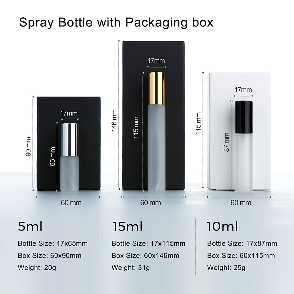 50Pcs 5/10/15ml Perfume Bottle - Perfume Decant Sample 评论和价格