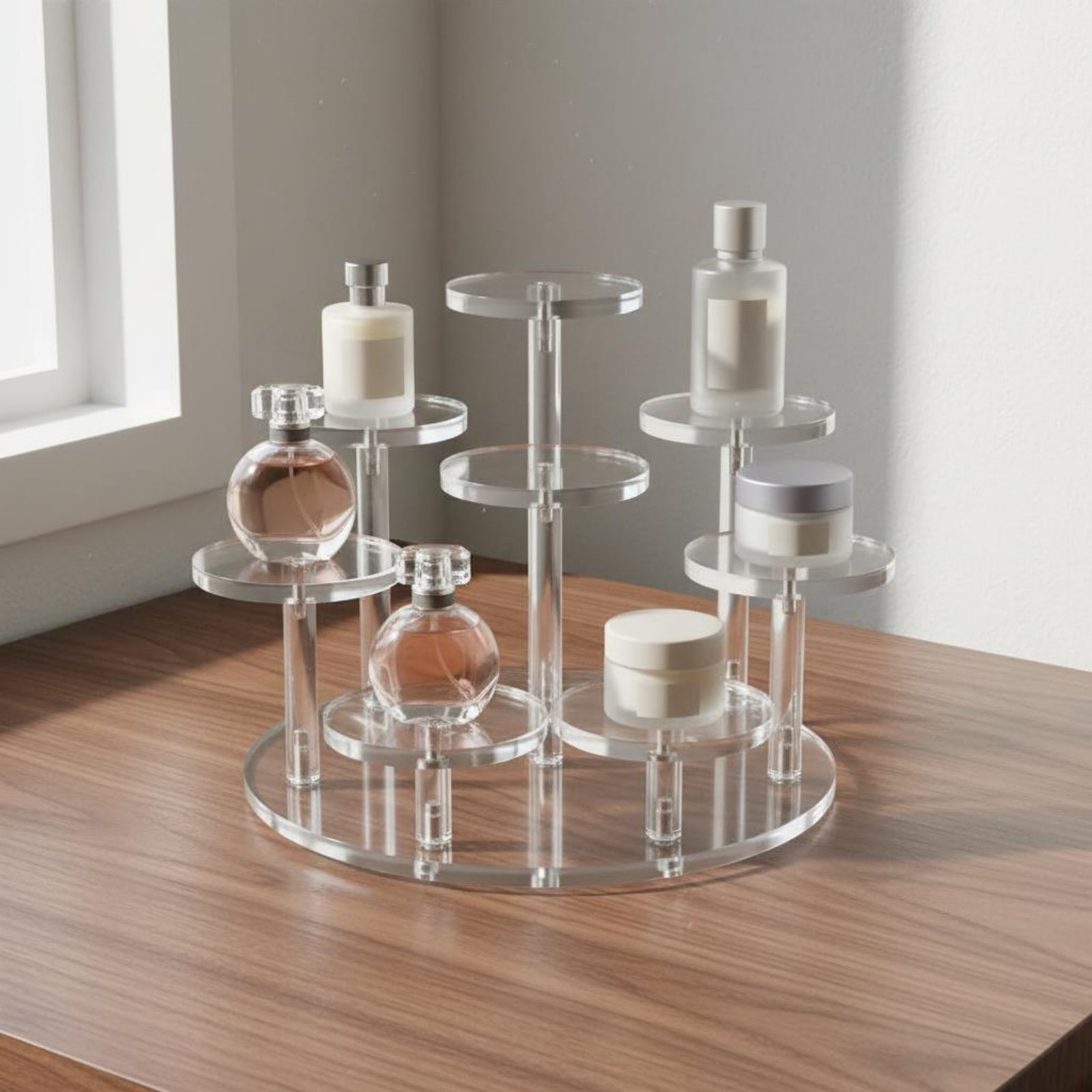 Multi-Tier Display Stand Long- - Perfume X 评论和价格