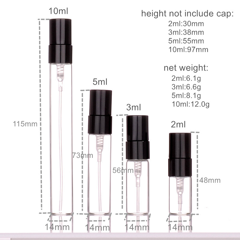 30/100pcs 2ml 3ml 5ml 10ml Gla - Perfume Fragrance Difference 评论和价格